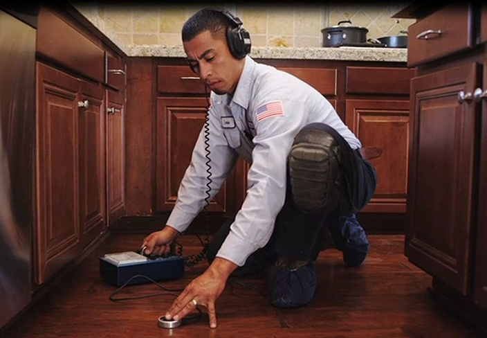 Hot Floor Slab Leak Detection
